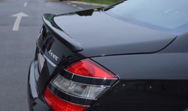 Cпойлер багажника Mercedes S-class W221 фото