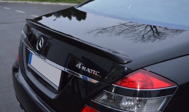 Cпойлер багажника Mercedes S-class W221 фото