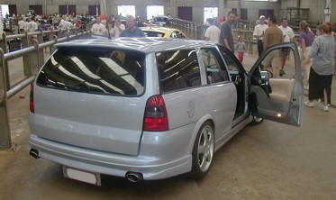 Спойлер кришки багажника Opel Vectra B Kombi фото
