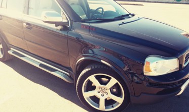 Пороги (подножки боковые) Volvo XC90 (2002-2014) фото