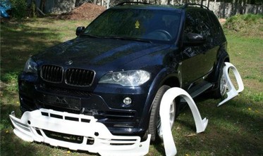 Комплект накладок BMW X5 E70 у стилі Hamann фото