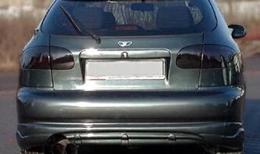 Тюнінгова накладка заднього бампера Daewoo Lanos Hatchback фото
