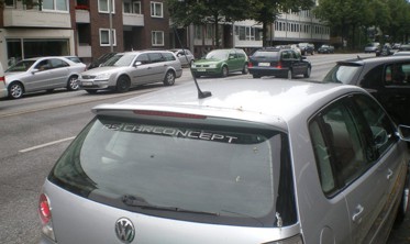 Спойлер крышки багажника VW Polo 9N / 9N3 фото