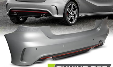 бампер задний Mercedes A W176 стиль AMG фото