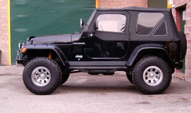 Розширювачі арок Jeep Wrangler TJ фото