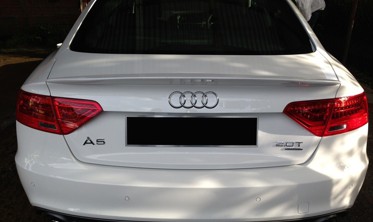 Спойлер крышки багажника Audi A5 Sportback стиль S-line фото