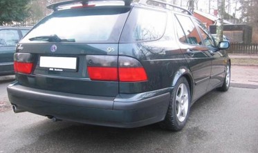 Спойлер кришки багажника Saab 9-5 Kombi варіант 2 фото
