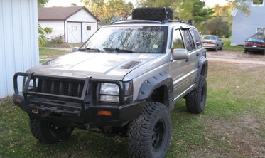 Розширювачі арок Jeep Grand Cherokee ZJ фото
