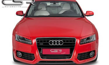 реснички (накладки на фары) Audi A5 фото