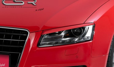 реснички (накладки на фары) Audi A5 фото