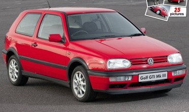 расширители арок Volkswagen Golf 3 фото