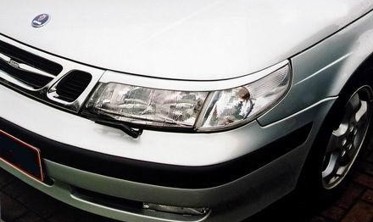 Накладки на передние фары Saab 9-5 фото