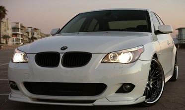 дифузор переднього бампера BMW E60 М-Tech фото