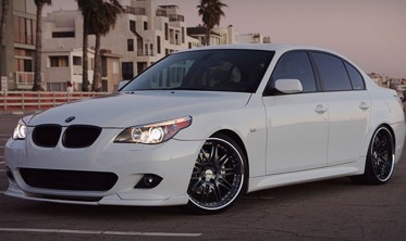 дифузор переднього бампера BMW E60 М-Tech фото