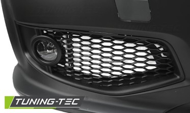 Тюнінговий бампер передній Audi A3 8P дорестайл стиль RS (решітка з хром рамкою) фото