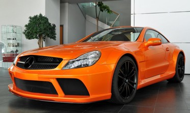 Обвіс Mercedes SL R230 в стилі AMG BLACK SERIES фото