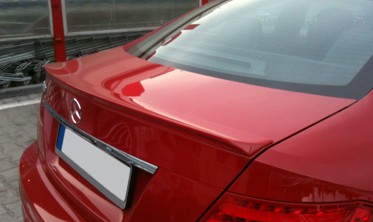 Спойлер багажника Mercedes W204 Coupe стиль AMG фото