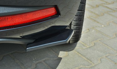 Боковые накладки на задний бампер Seat Leon 3 Cupra / FR фото