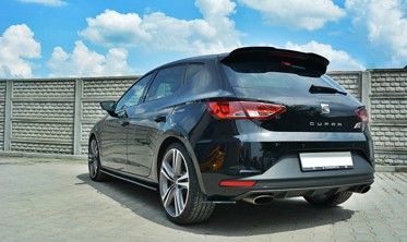 Боковые накладки на задний бампер Seat Leon 3 Cupra / FR фото