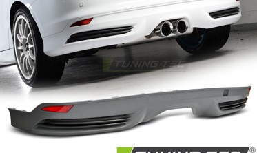 Диффузор на задний бампер Ford Focus MK3 HATCHBACK в стиле ST фото