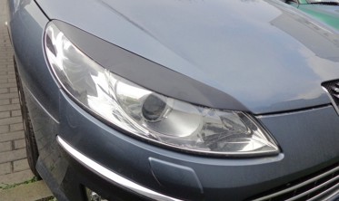 Реснички (накладки на фары) Peugeot 407 фото