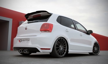 Накладка на спойлер Volkswagen Polo MK5 стиль R WRC фото