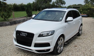 пороги (подножки боковые) Audi Q7 фото