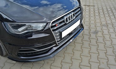 Тюнинг накладка под передний бампер Audi S3 / A3 S-line 8V Hatchback / Sportback фото