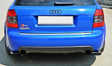 Диффузоры заднего бампера Audi S4 B6 универсал (из 2 частей) фото