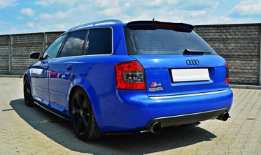 Диффузоры заднего бампера Audi S4 B6 универсал (из 2 частей) фото