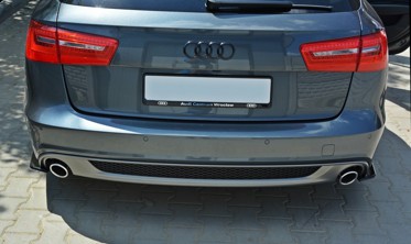 Бічні накладки на задній бампер Audi A6 C7 S-line Avant фото