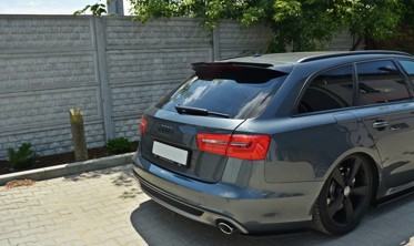 Бічні накладки на задній бампер Audi A6 C7 S-line Avant фото