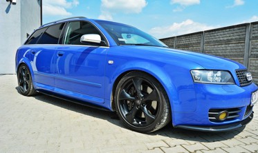 Тюнинг накладки под пороги Audi S4 / A4 / A4 S-line B6 / B7 фото