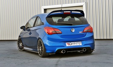 Бічні накладки на задній бампер Opel Corsa E версія OPC/VXR фото
