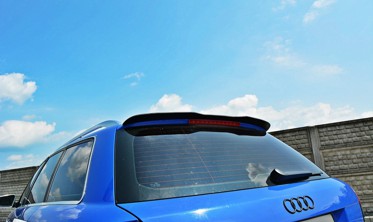 Кап-спойлер крышки багажника Audi S4 B6 универсал фото
