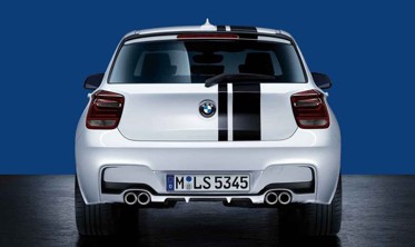 дифузор заднього бампера BMW F20 M-Performance фото