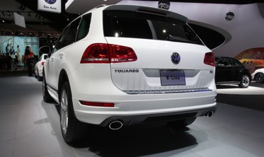 Спойлер VW Touareg II стиль R-line фото