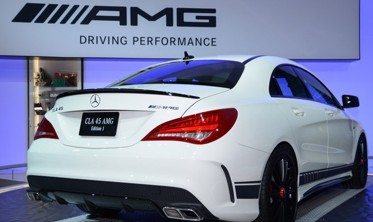 Спойлер багажника Mercedes CLA W117 стиль AMG фото