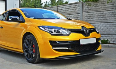 Накладка на передний бампер Renault Megane 3 версия RS вар.2 фото