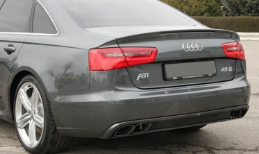 Спойлер багажника Audi A6 C7 седан в стиле ABT фото