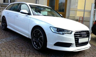 Накладка (юбка) передня Audi A6 C7 стиль ABT фото