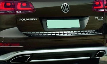 Накладка заднього бампера VW Touareg II фото