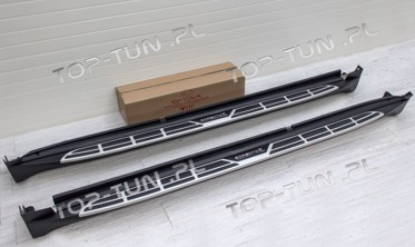 пороги (підніжки бічні) Kia Sorento (2013-2015) фото