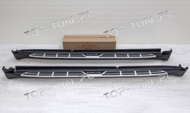 пороги (підніжки бічні) Kia Sorento (2013-2015) фото