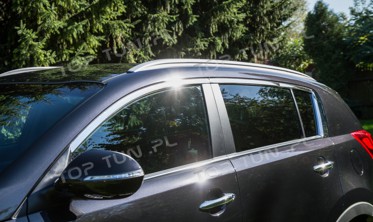 накладки бокового скла Kia Sportage фото