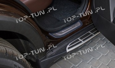 пороги (підніжки бічні) Kia Sorento (2013-2015) фото
