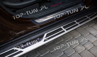 пороги (підніжки бічні) Kia Sorento (2013-2015) фото