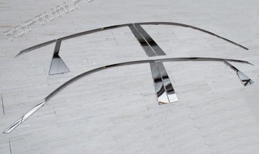накладки навколо вікон Hyundai Tucson фото