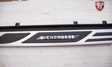 пороги (подножки боковые) Jeep Grand Cherokee фото