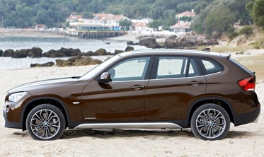 накладки на пороги BMW X1 E84 X-LINE фото